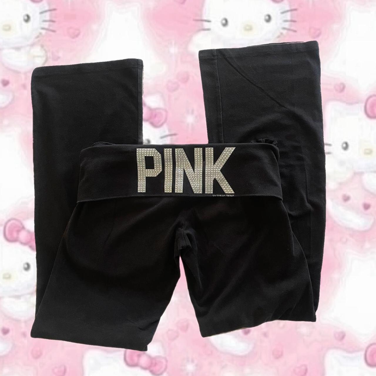 Victoria Secret Pink Fold over Yoga shortie Shorts