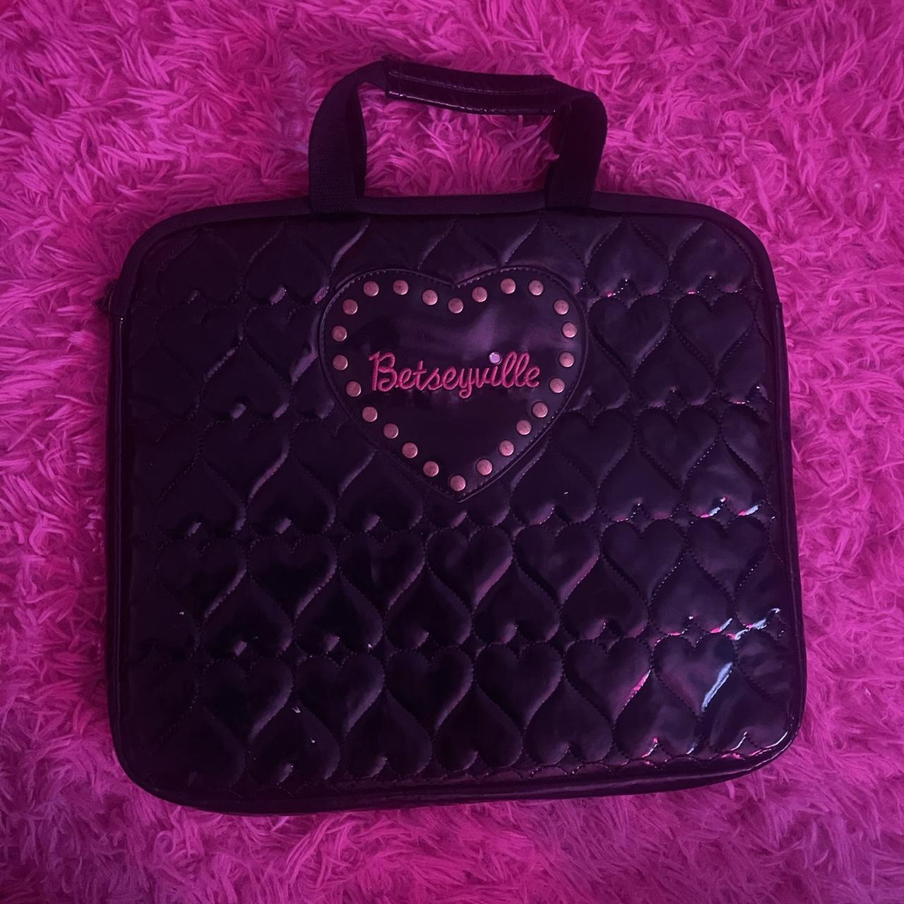 Betsey johnson computer bag sale