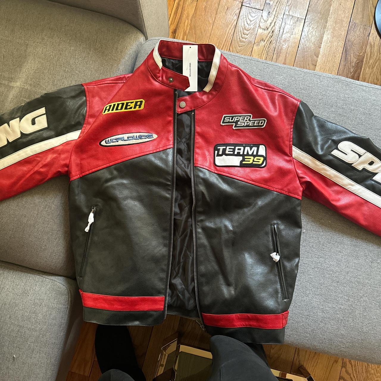 iets frans racing jacket Brand new with tags - Depop