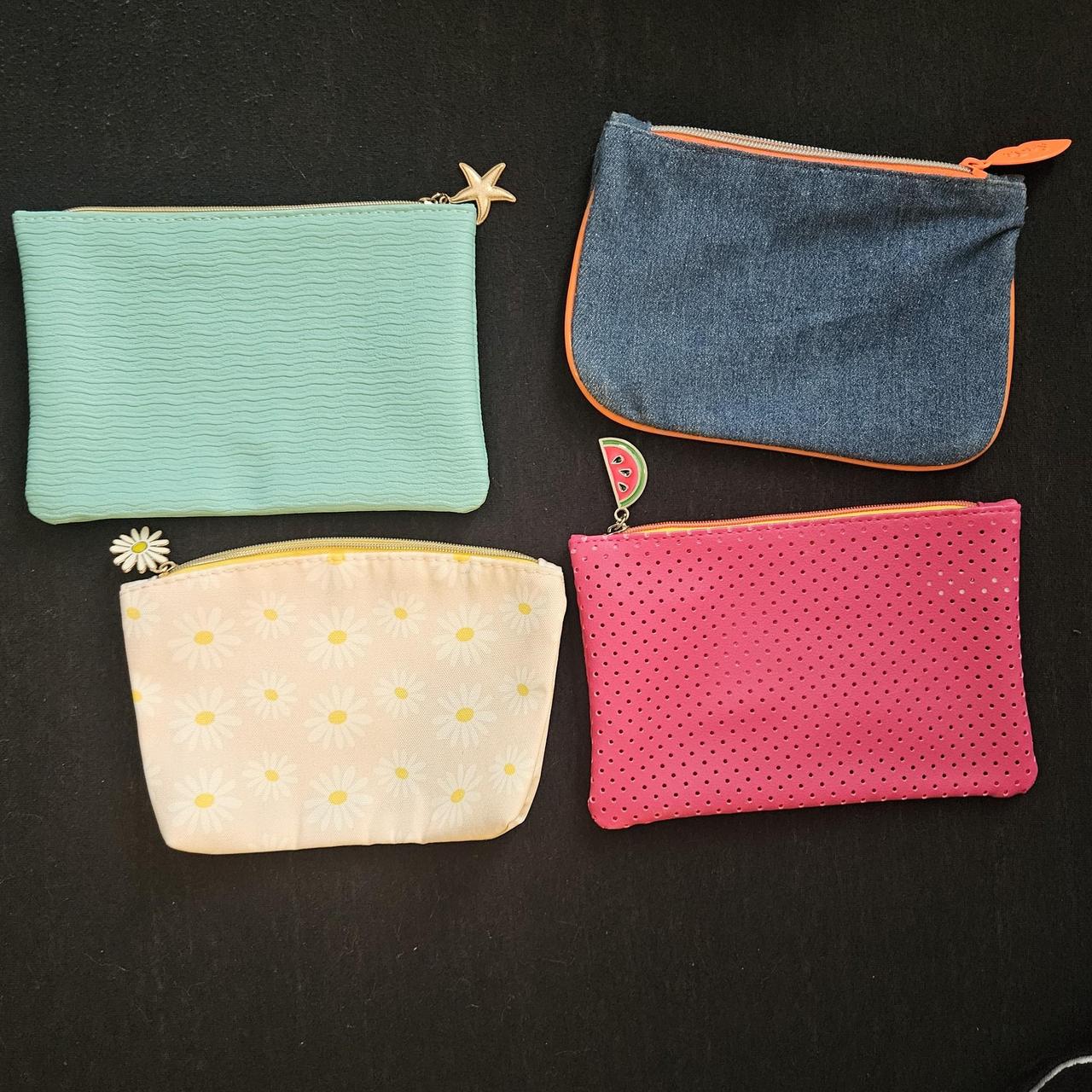 4 IPSY MAKEUP BAGS BUNDLE. BAGS ONLY. Instant buy... Depop