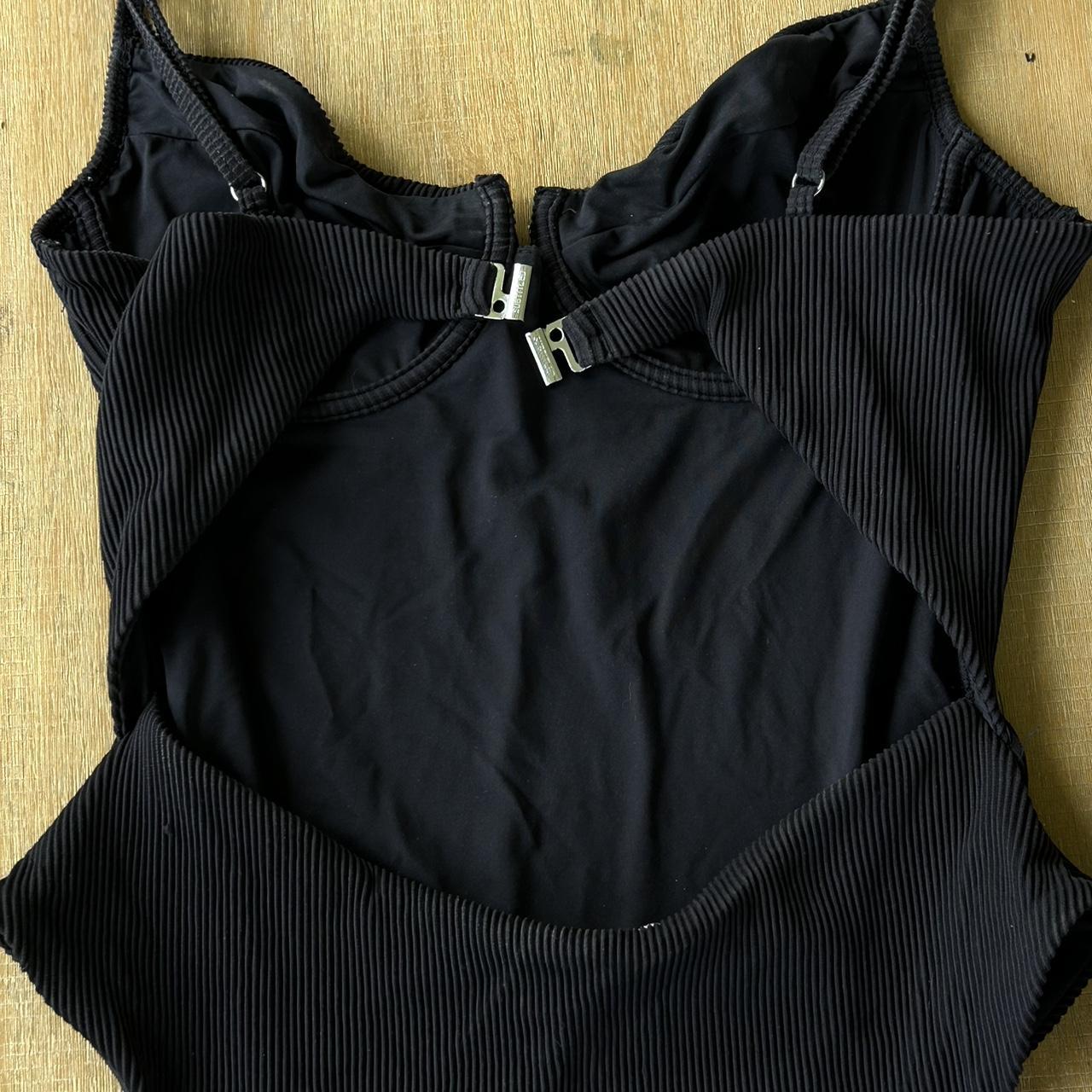 Women's Black Swimsuit-one-piece | Depop