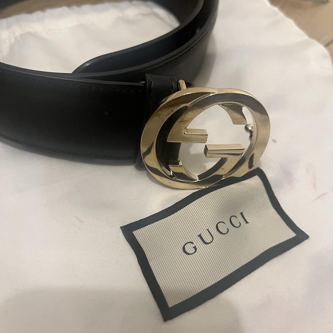 Gucci belt 80cm / 32inch with dust bag. Bought in... - Depop