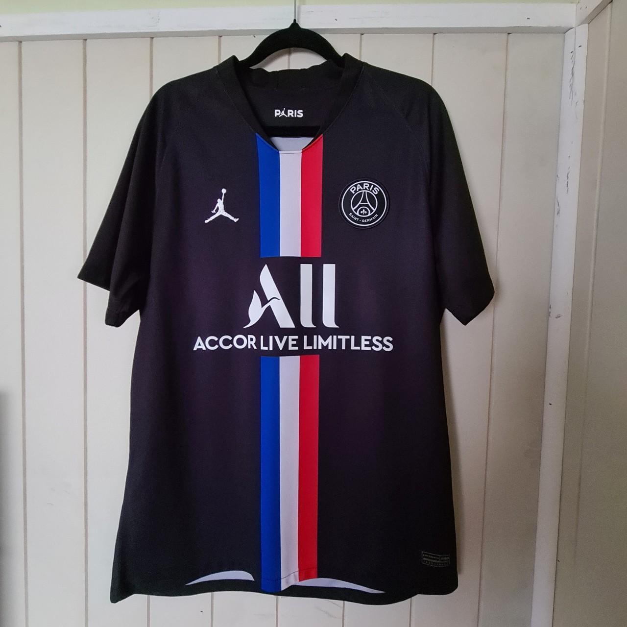 Paris Saint-Germain 2019/20 Fourth Kit Tagged L,... - Depop