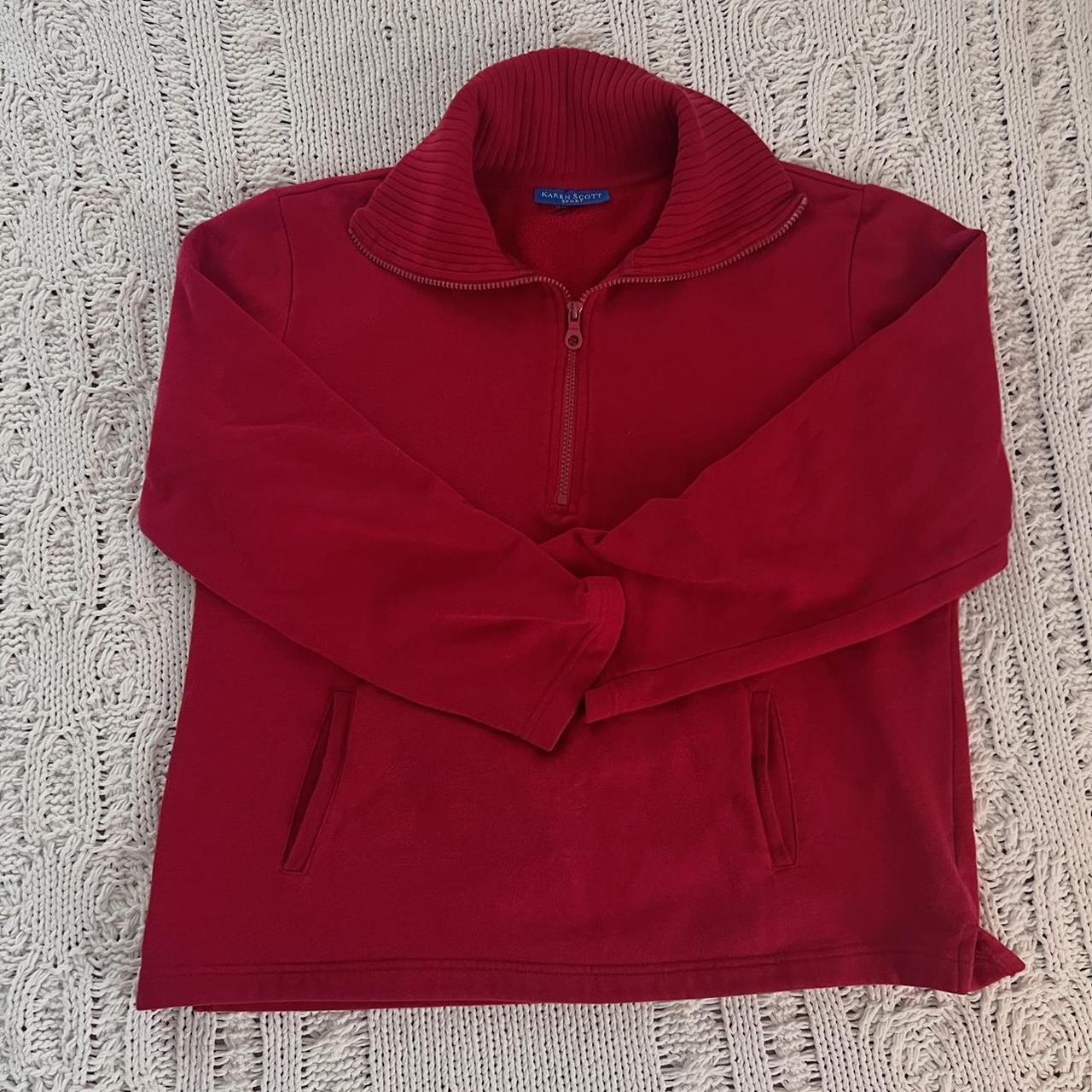 Karen scott red on sale sweater