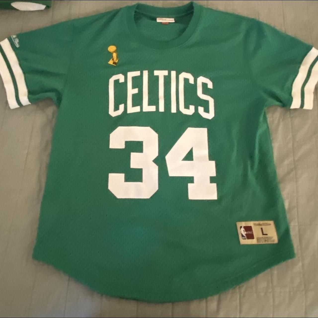 Authentic Mitchell And Ness Sleeved Paul Pierce Depop