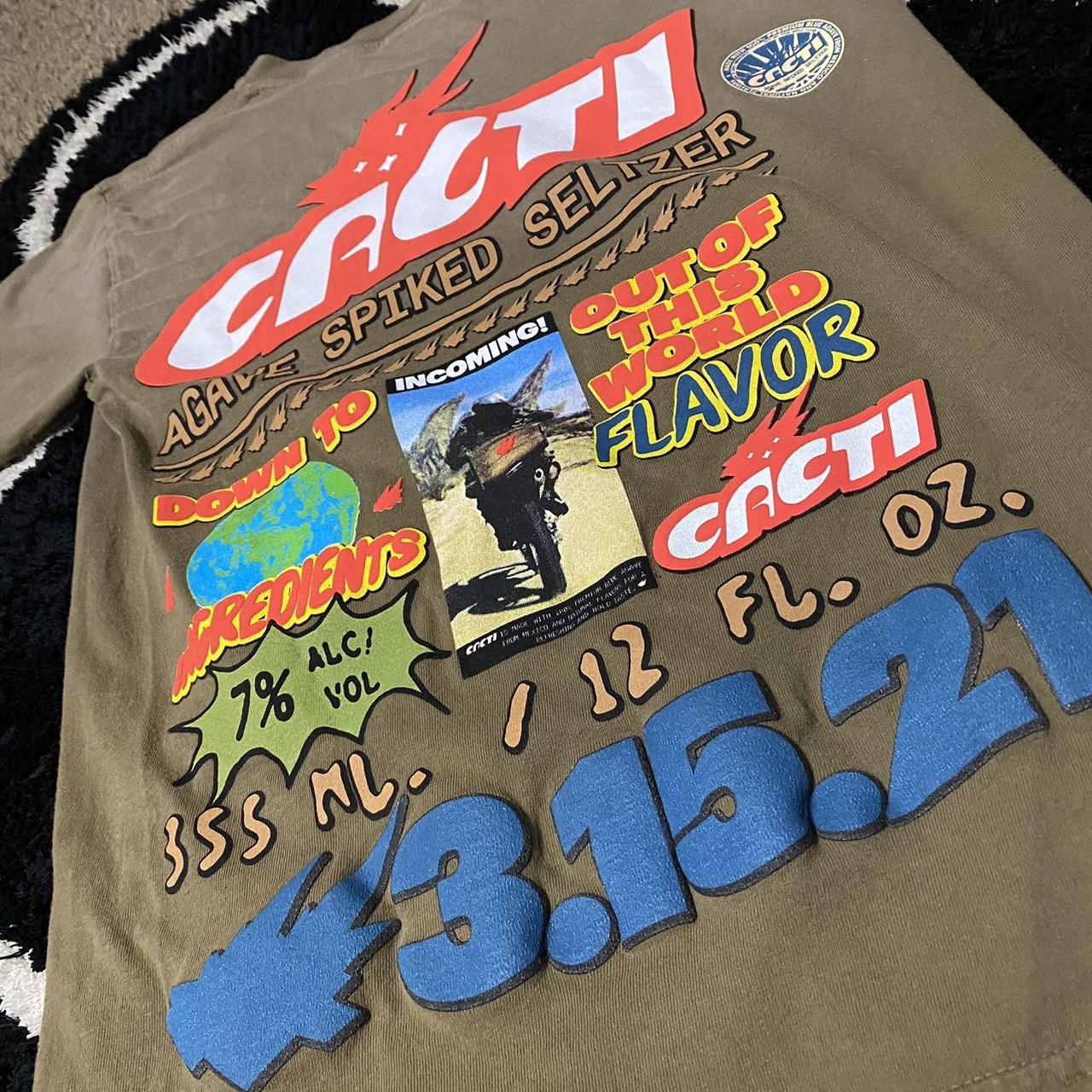 Travis Scott Cactus Jack Cacti Not For Resale Tee – Yesterday's Fits