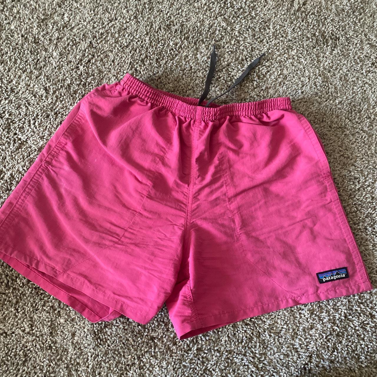 Pink Patagonia Shorts Size small can also fit... Depop