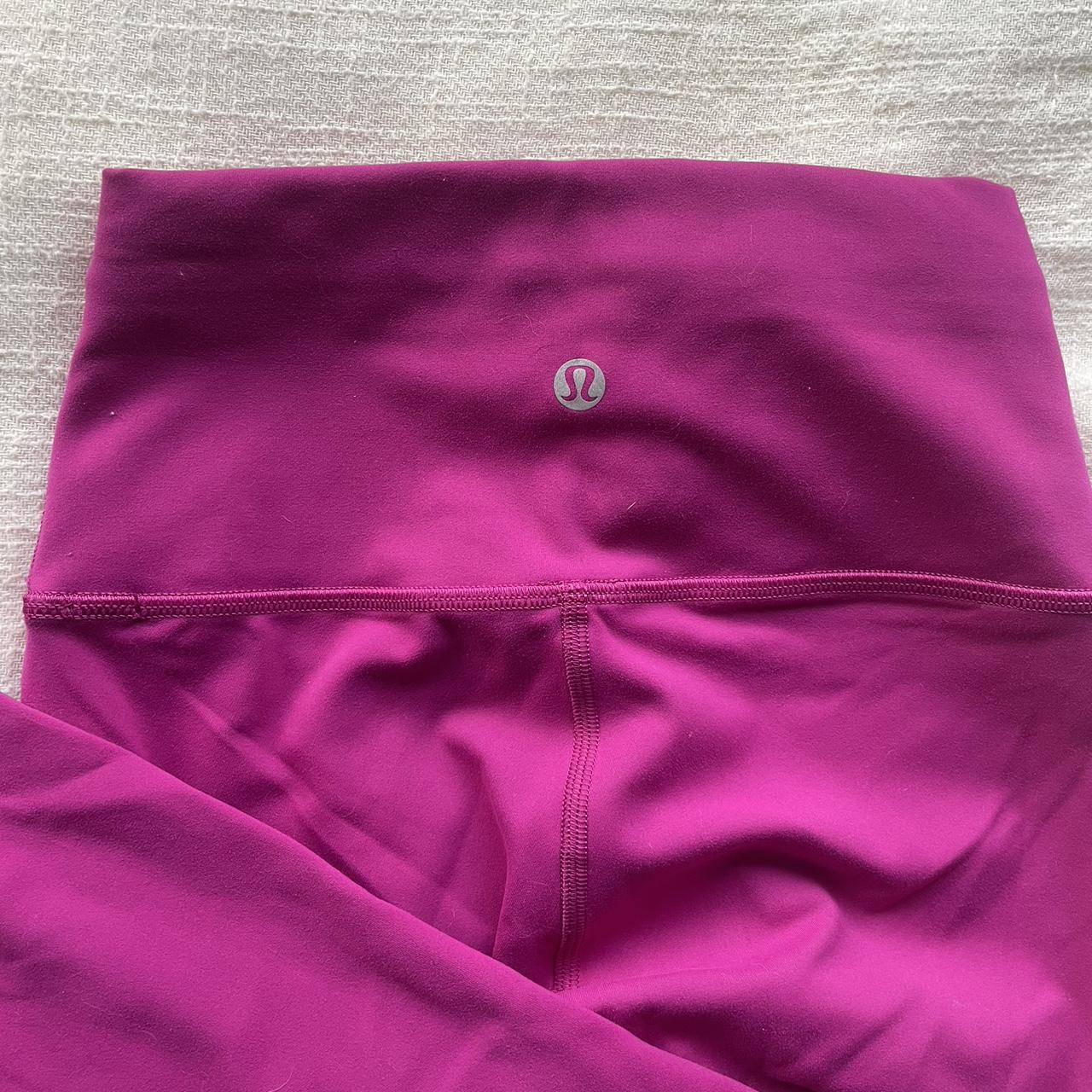 Lululemon Women's Pink Leggings | Depop