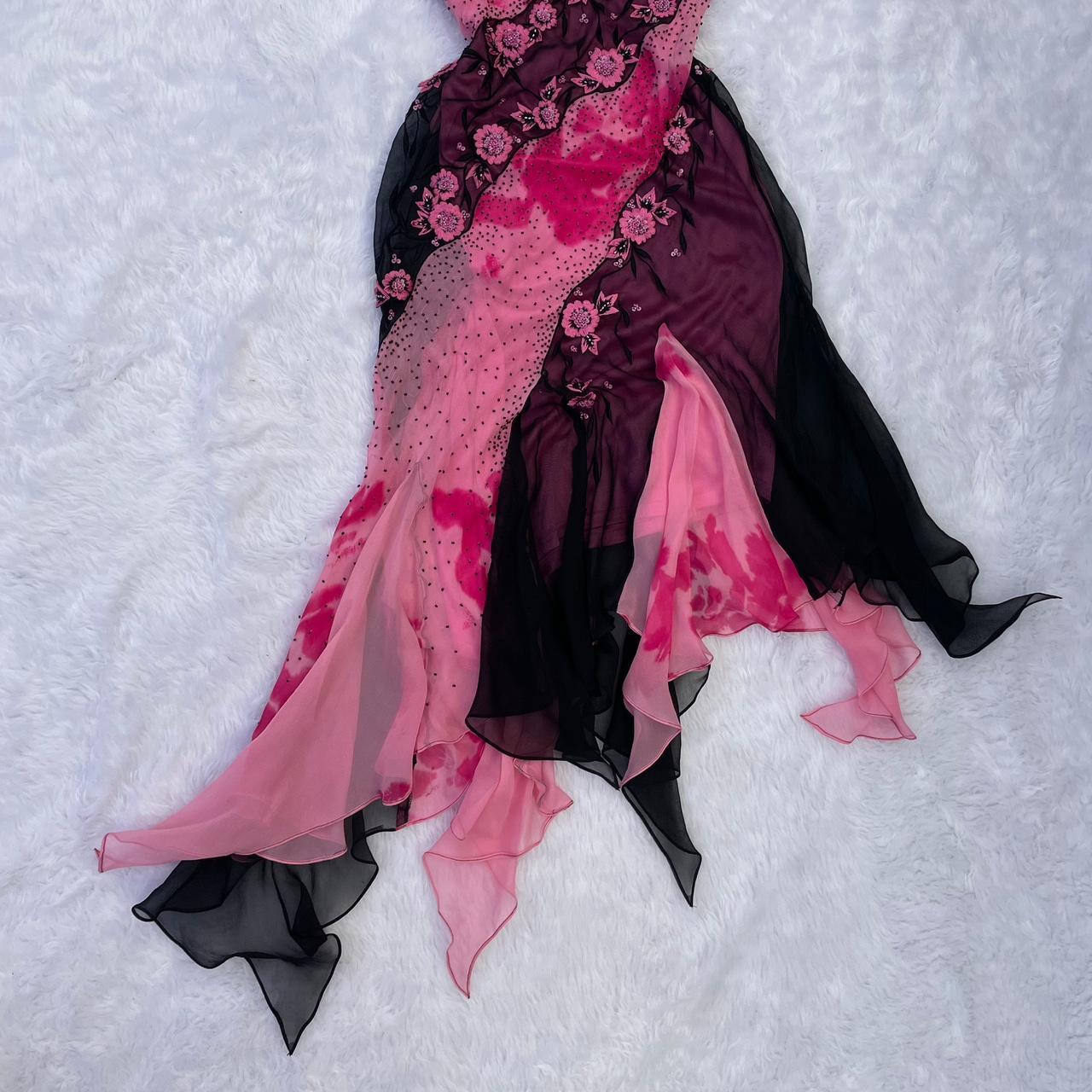 The pink fae ethereal dress Measurements... - Depop