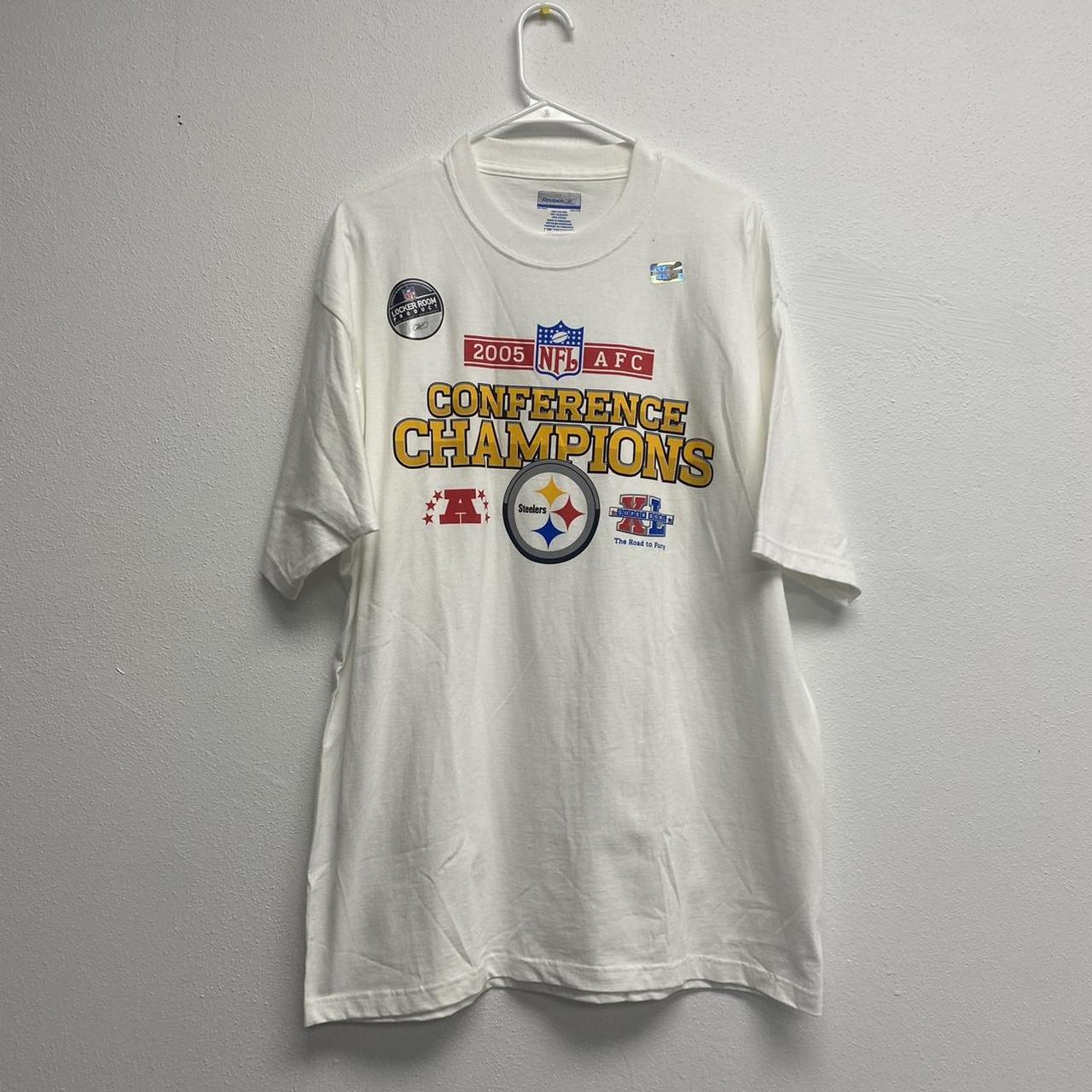 TShirt- Pittsburgh Steelers 2005 AFC champs - clothing