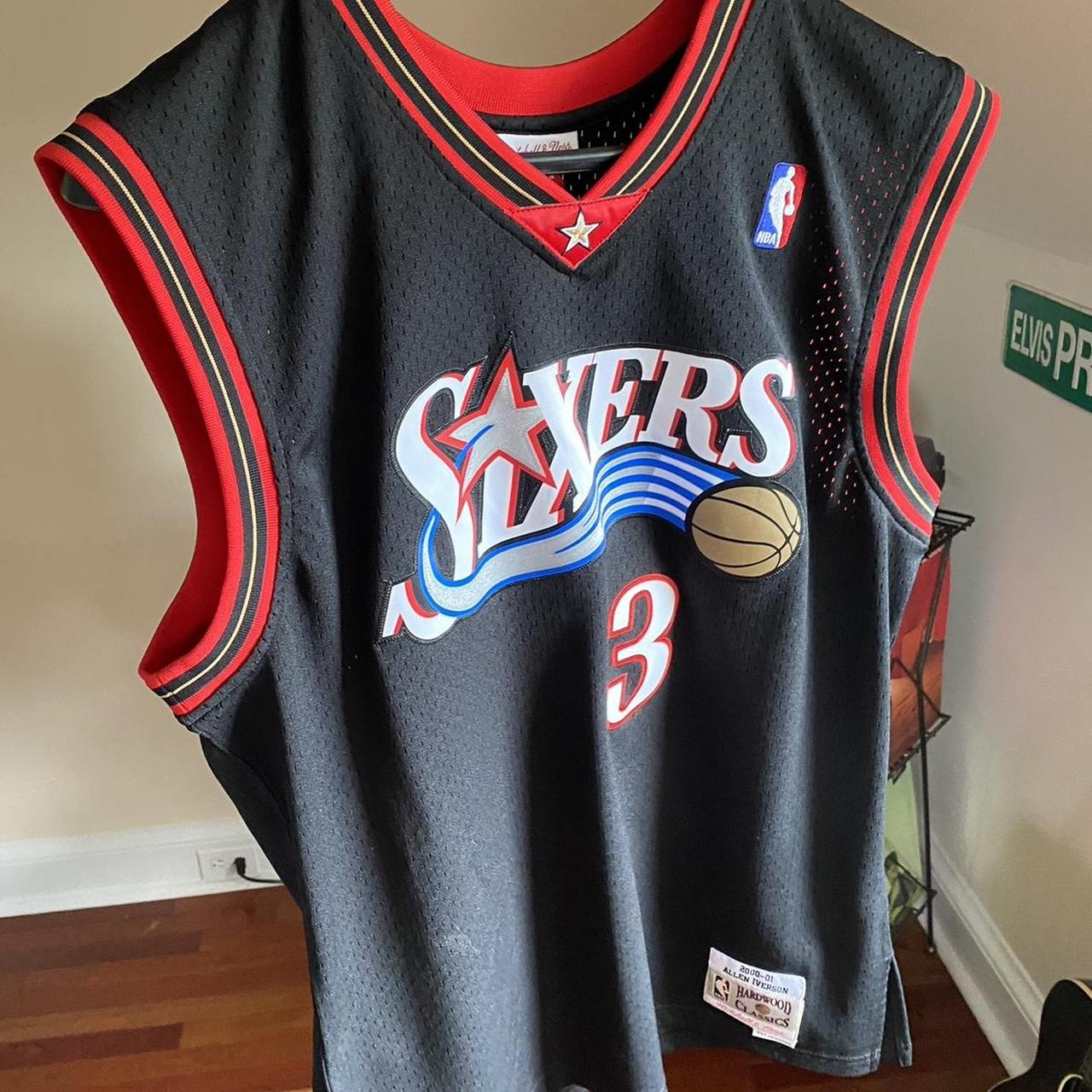 Jersey clearance iverson sixers