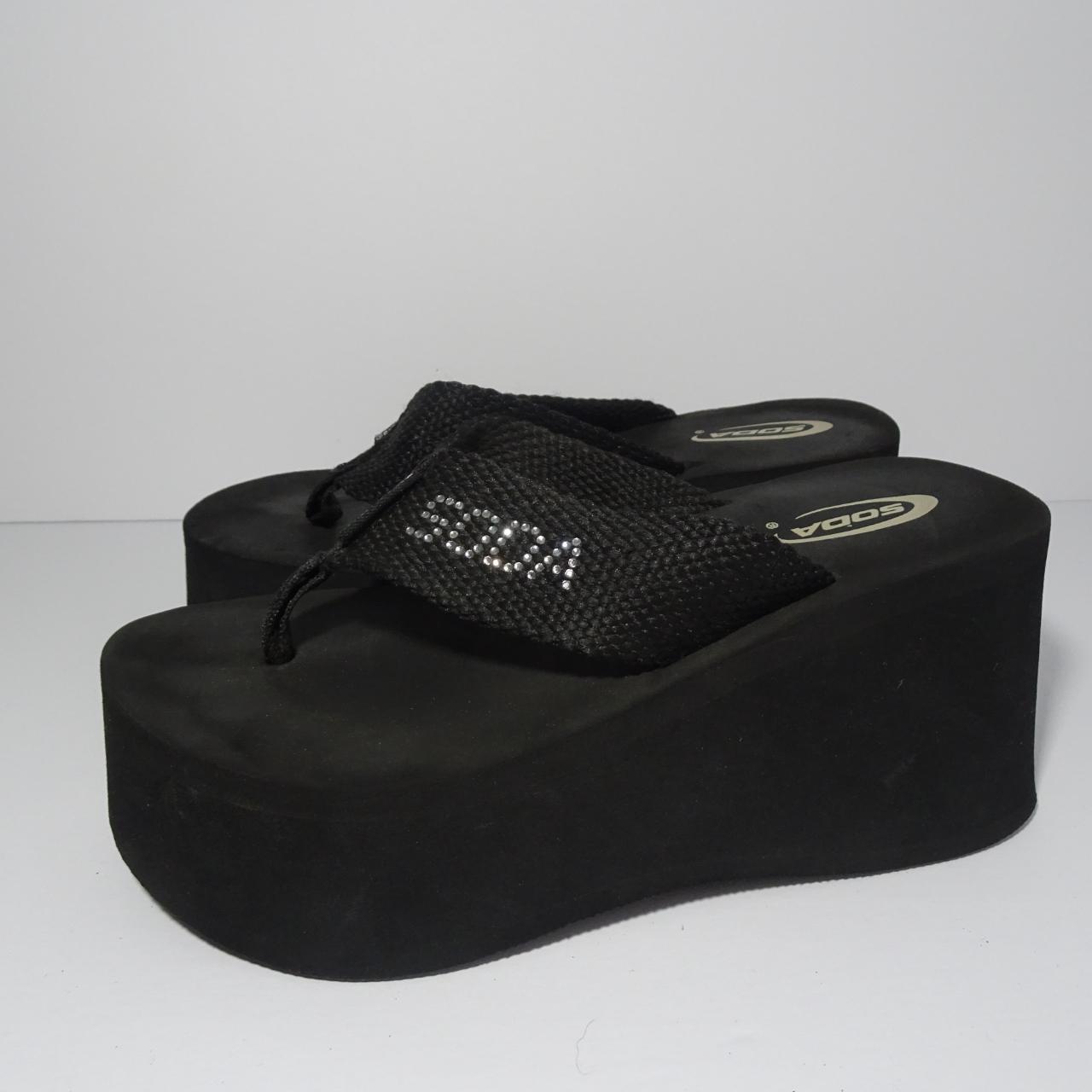 Soda wedge 2025 flip flops