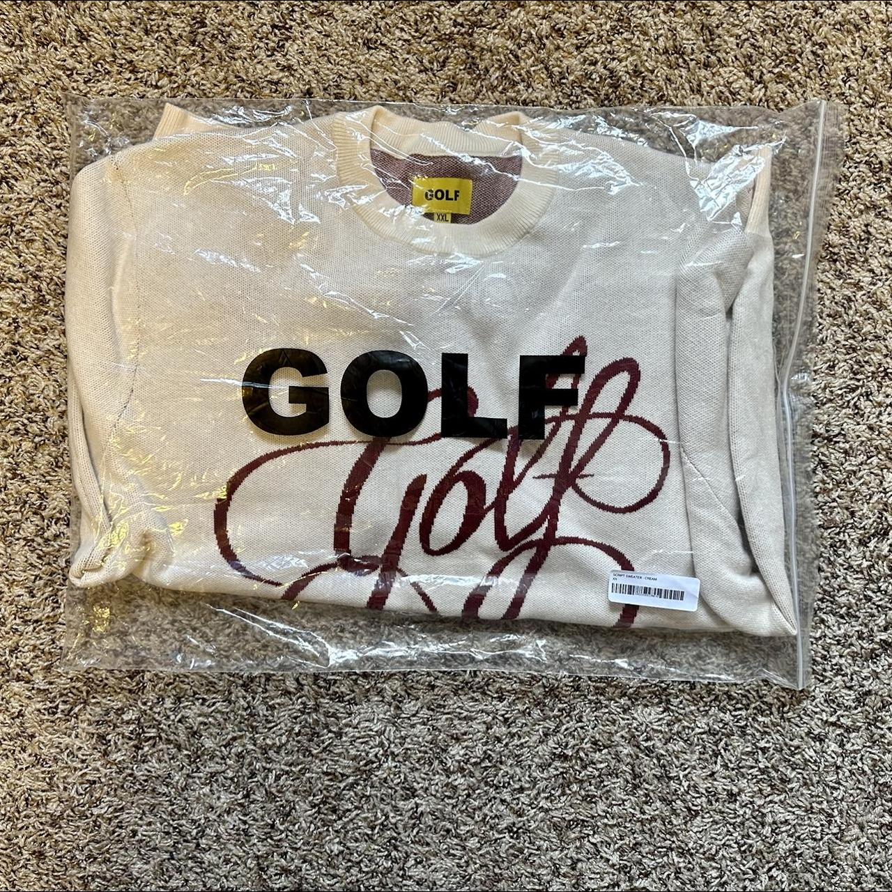 Golf Wang Script Wool Sweater. Brand new. Sealed in...