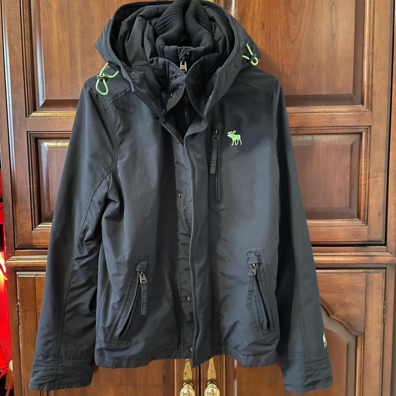 Abercrombie rain jacket online