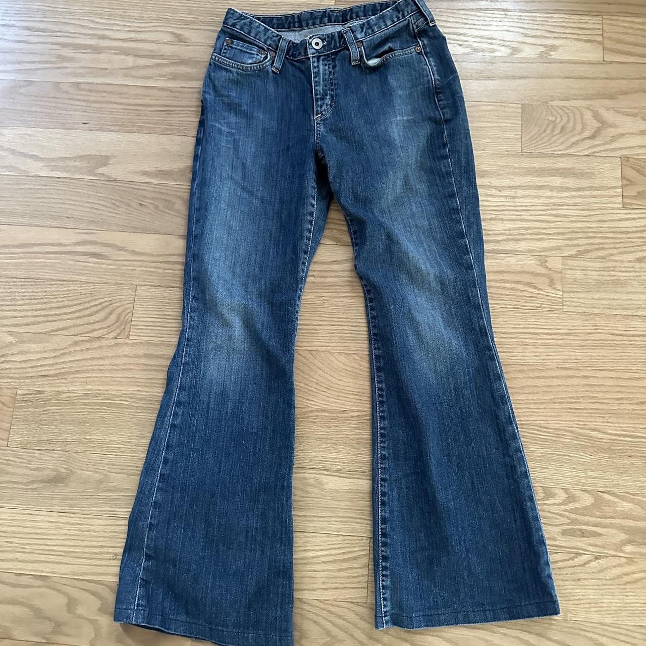 2000s g-Star Raw Flare Jeans -Size 28, length 30... - Depop