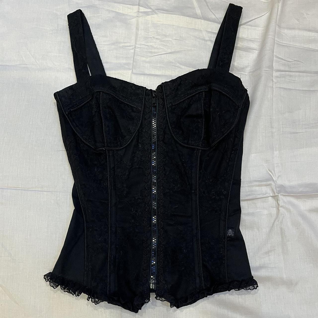 Tripp NYC Women's Black Corset | Depop