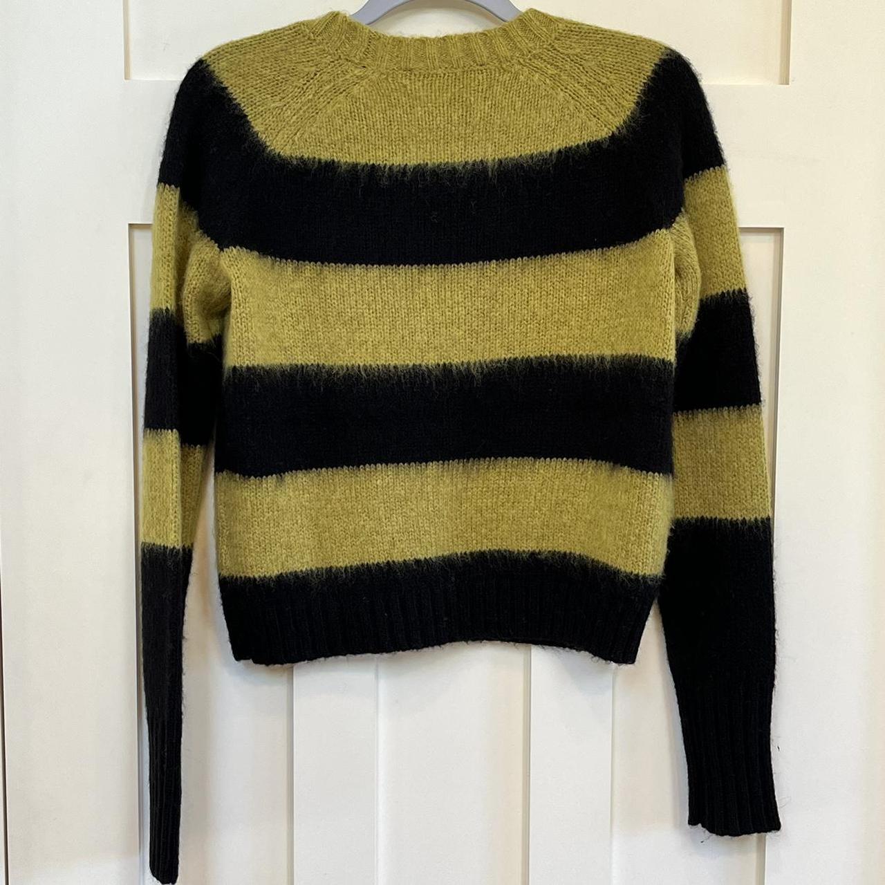 Black and yellow sweater best sale