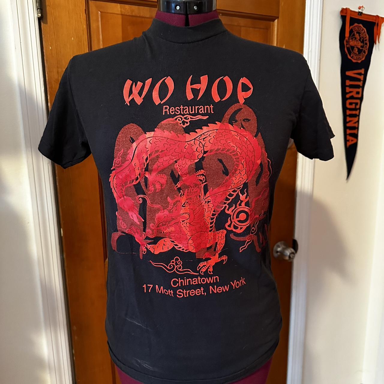Vintage Wo Hop (famous NYC Chinese restaurant) tee...