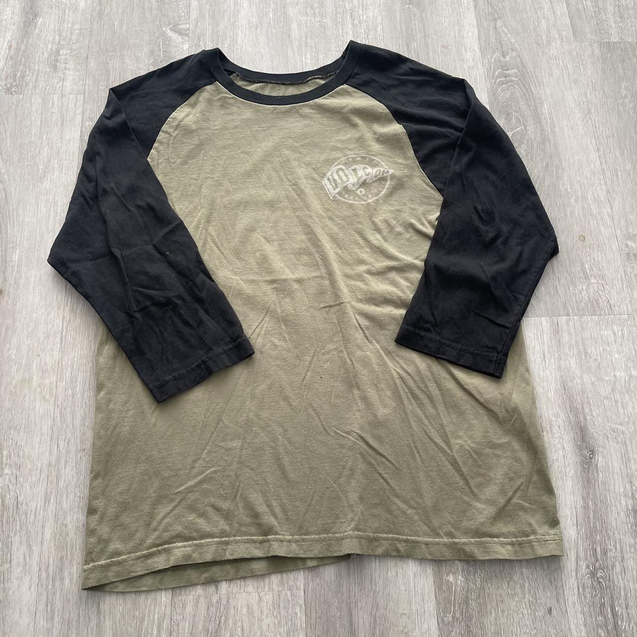 volcom baseball tee