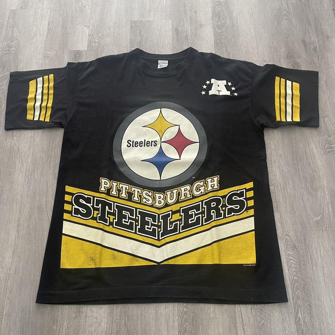 Men's Vintage Pittsburgh Steelers Graphic Tee, Men's Tops