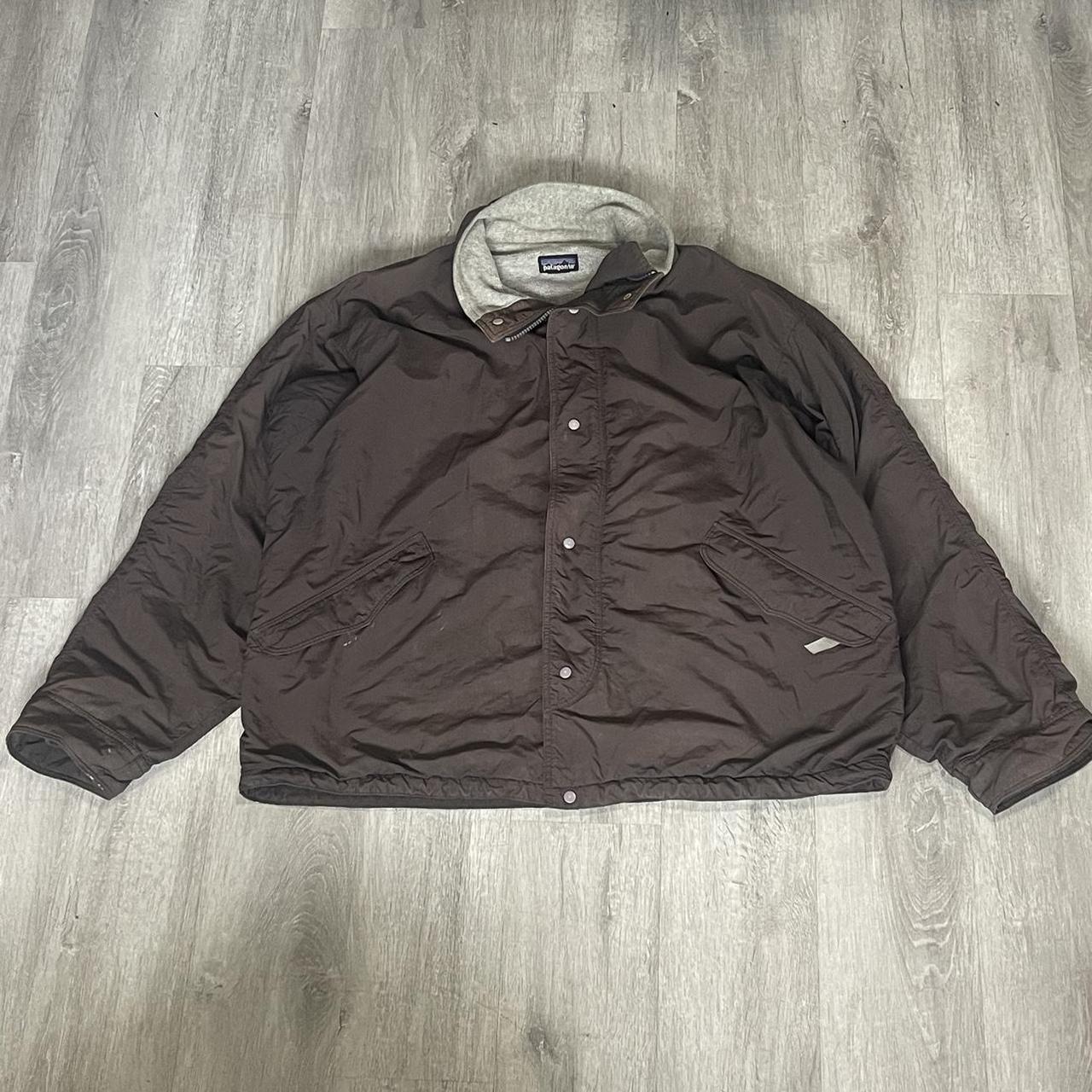 Vintage 90's Patagonia size XL Fleece Lined Jacket... - Depop