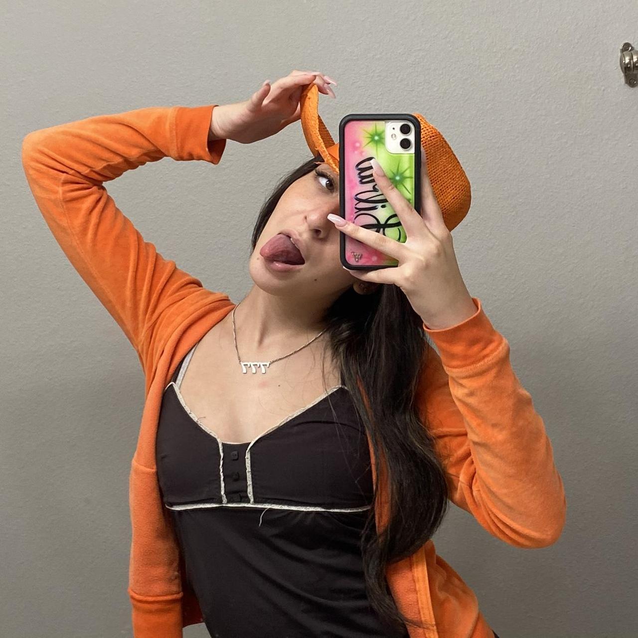 orange baddie outfit Outfit