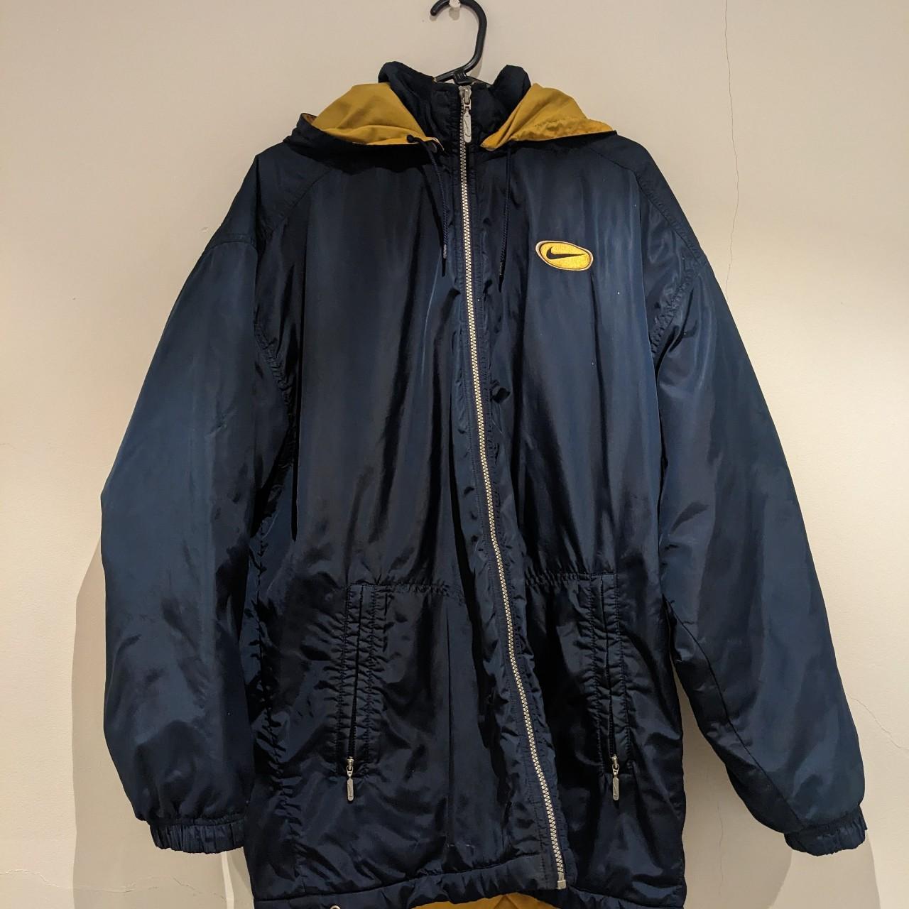 mens yellow nike jacket