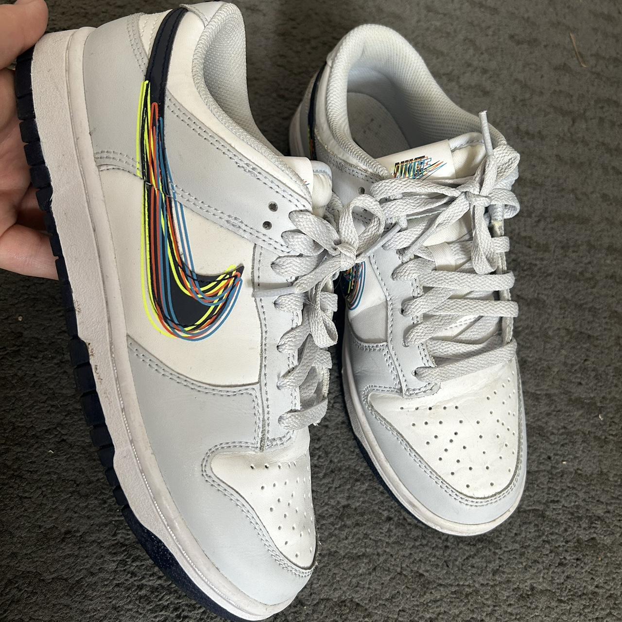 womans grey nike trainers