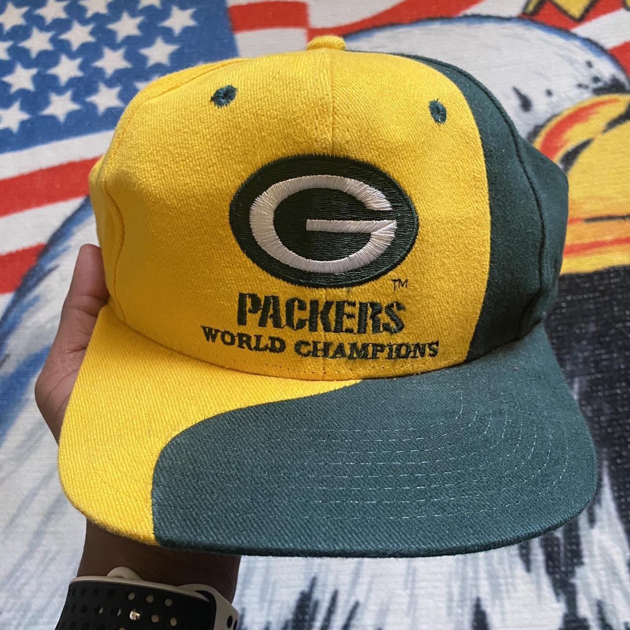 Vintage Green Bay Packers hat Size: - Depop