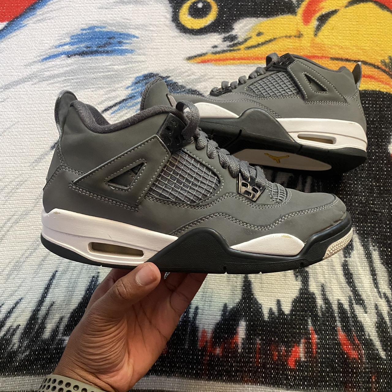 Air Jordan 4 “ Cool Grey” Size... - Depop