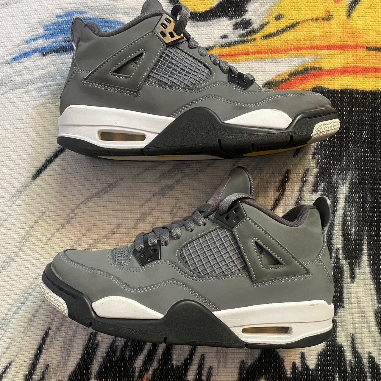 Air Jordan 4 “ Cool Grey” Size... - Depop