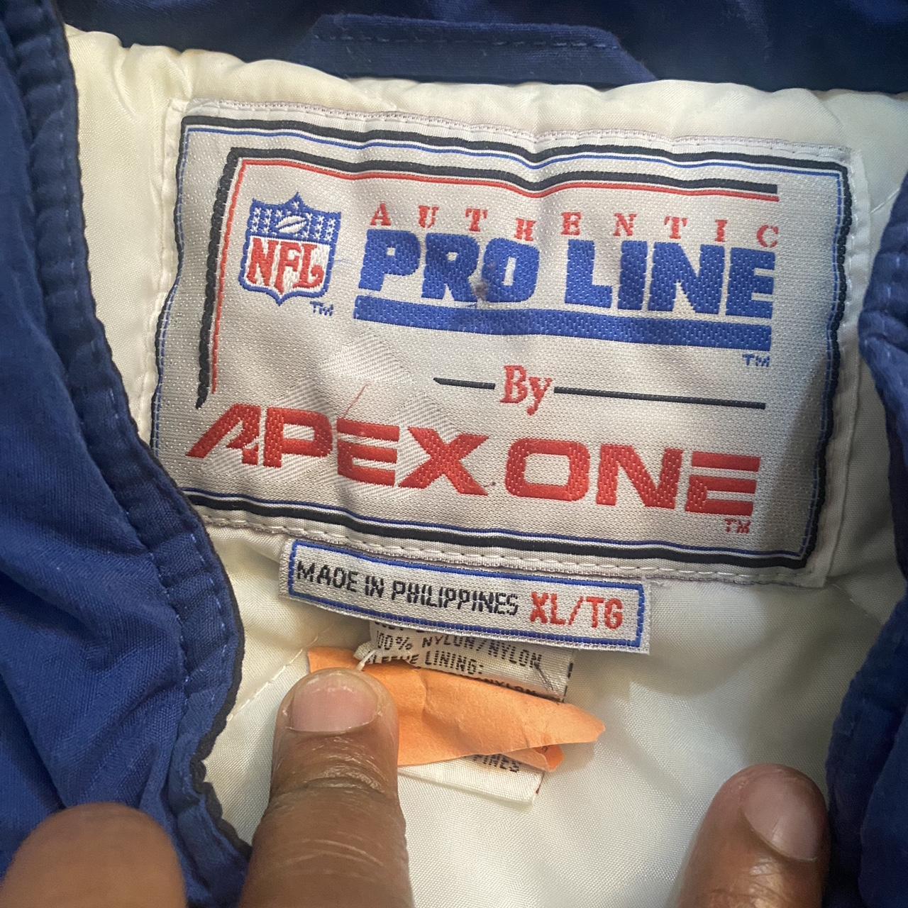 Vintage Dallas Cowboys Apex One Jacket With Hood - Depop