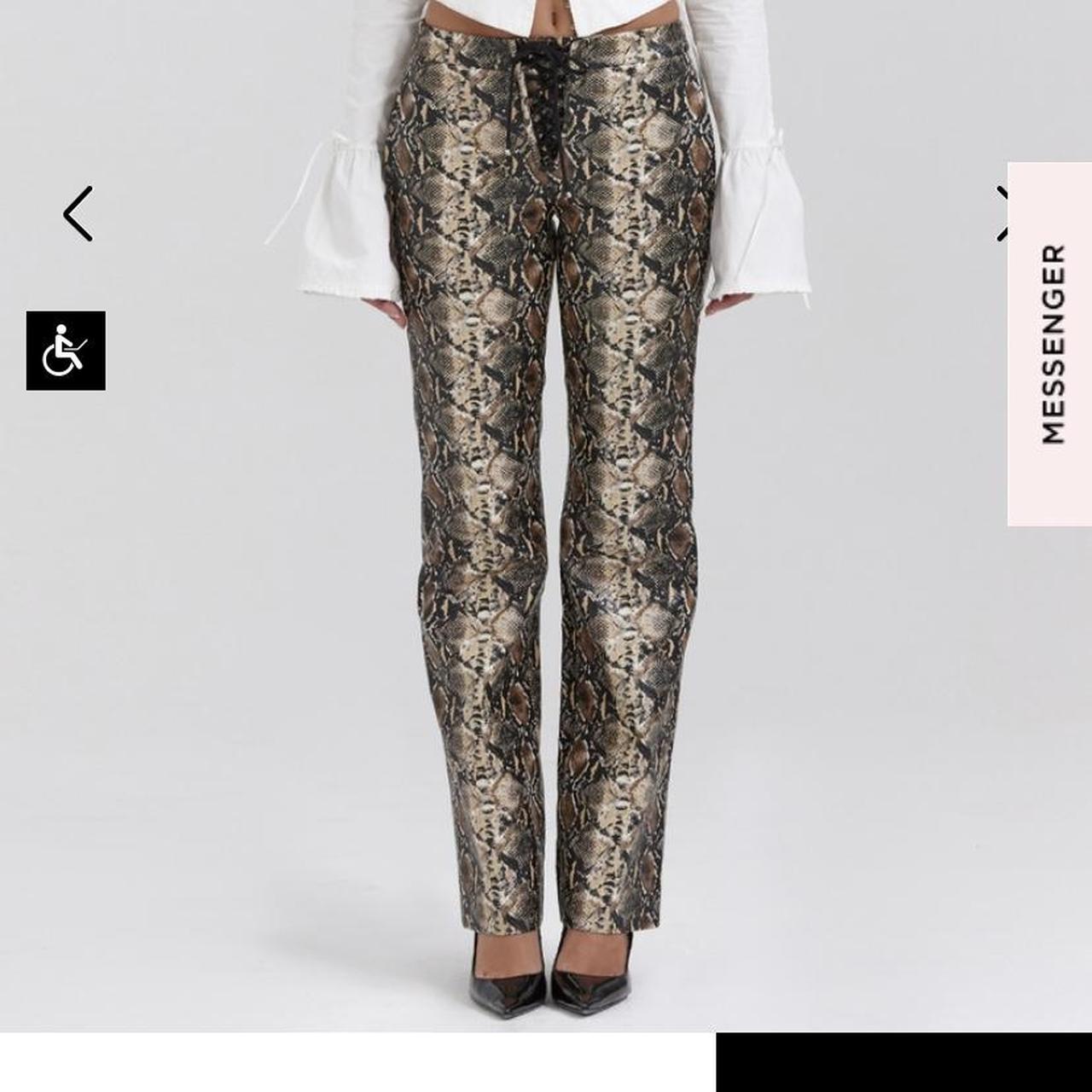 House of CB SERINA Snake Print Vegan