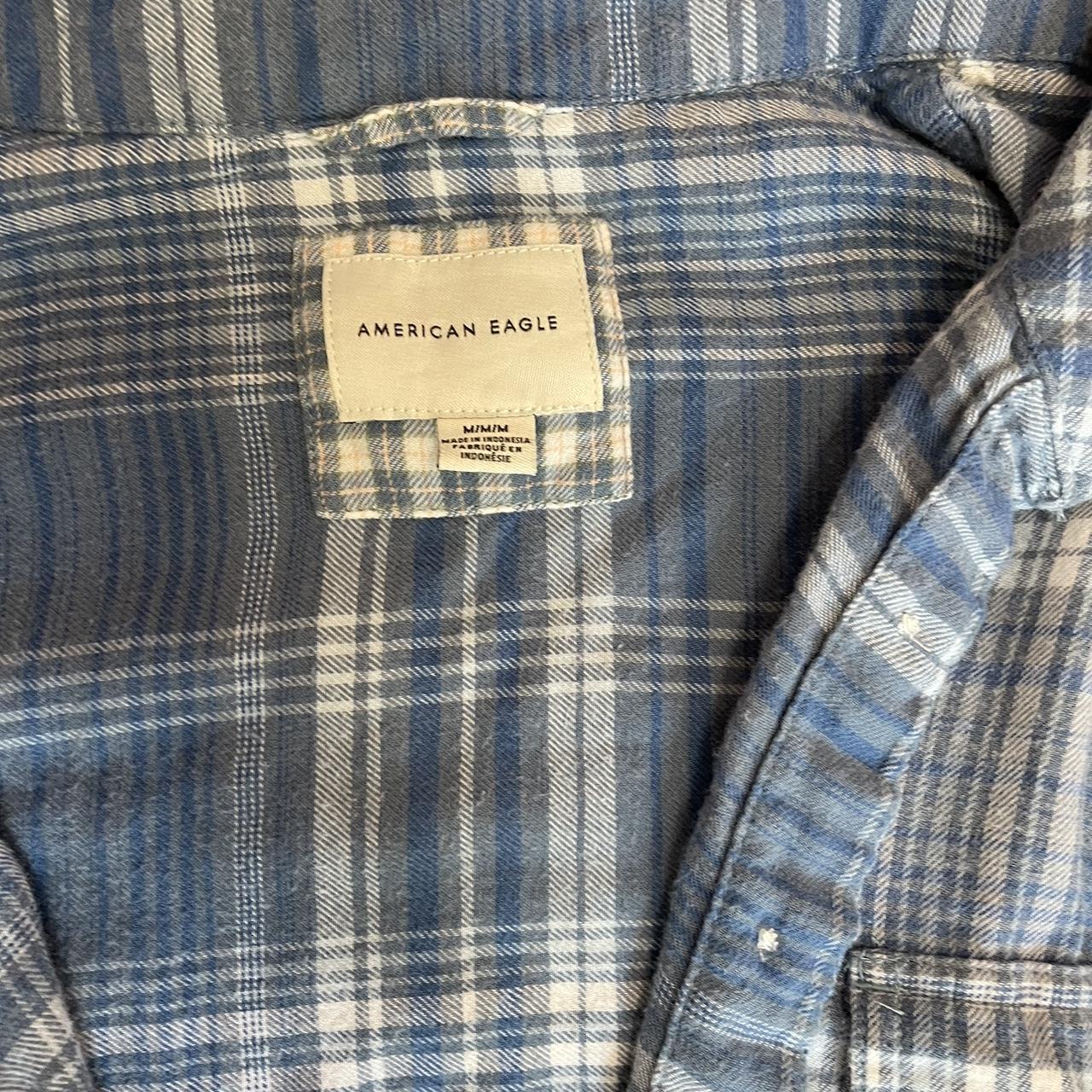 American Eagle Flannel -gorgeous splice... - Depop