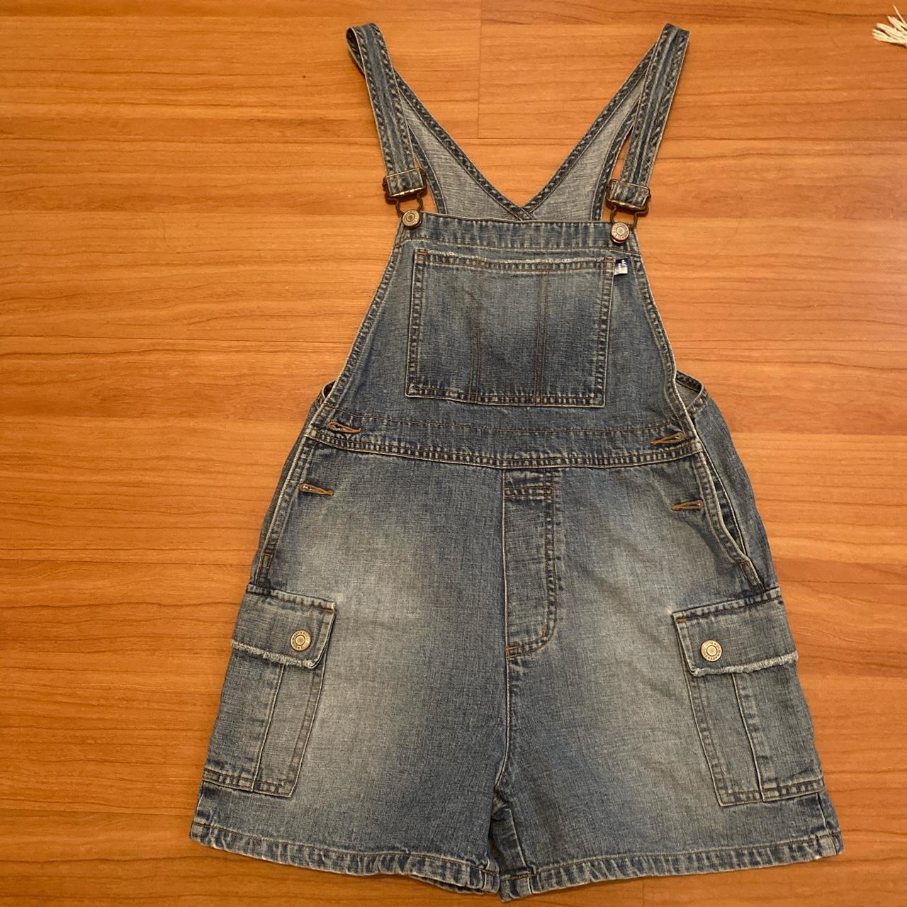 OLD NAVY BOYS OVERALLS SIZE 12 - FITS A PETITE... - Depop