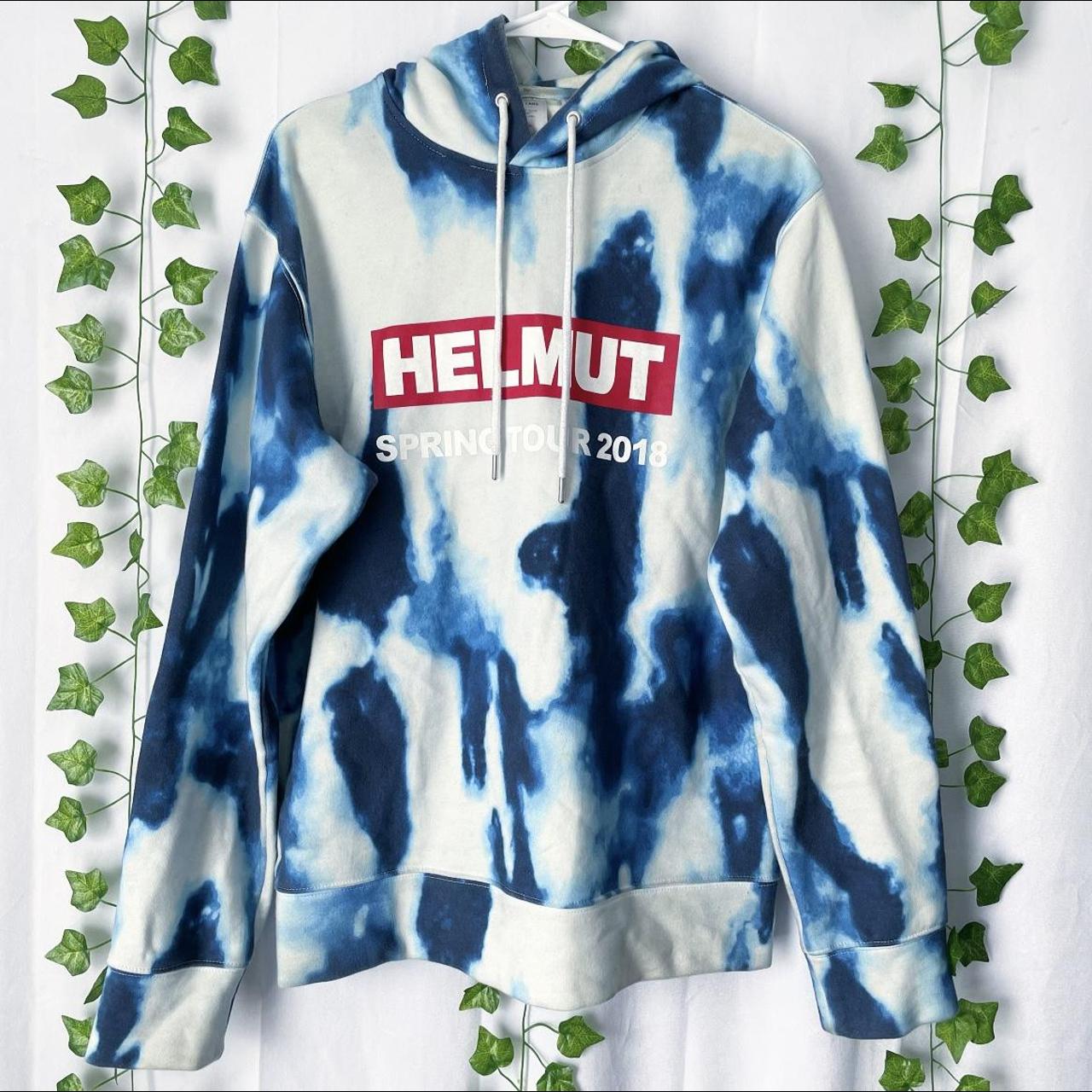 Helmut Lang Spring newest 2018 Tour Hoodie Tie-Dye