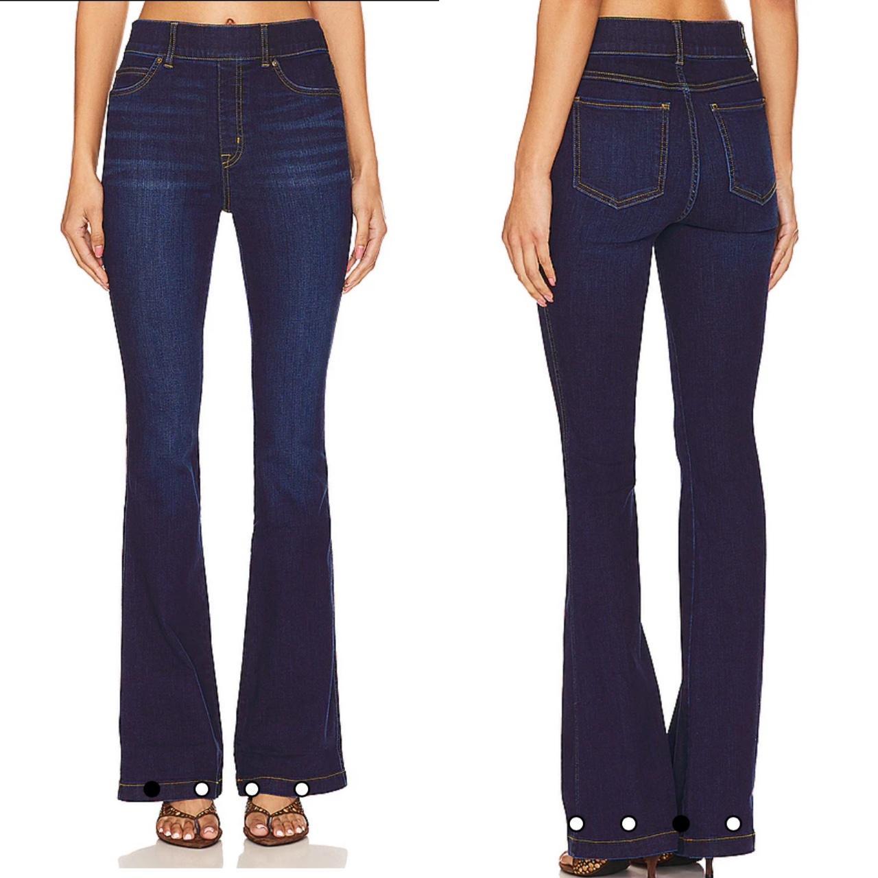 SPANX Flare Jeans in Midnight Shade