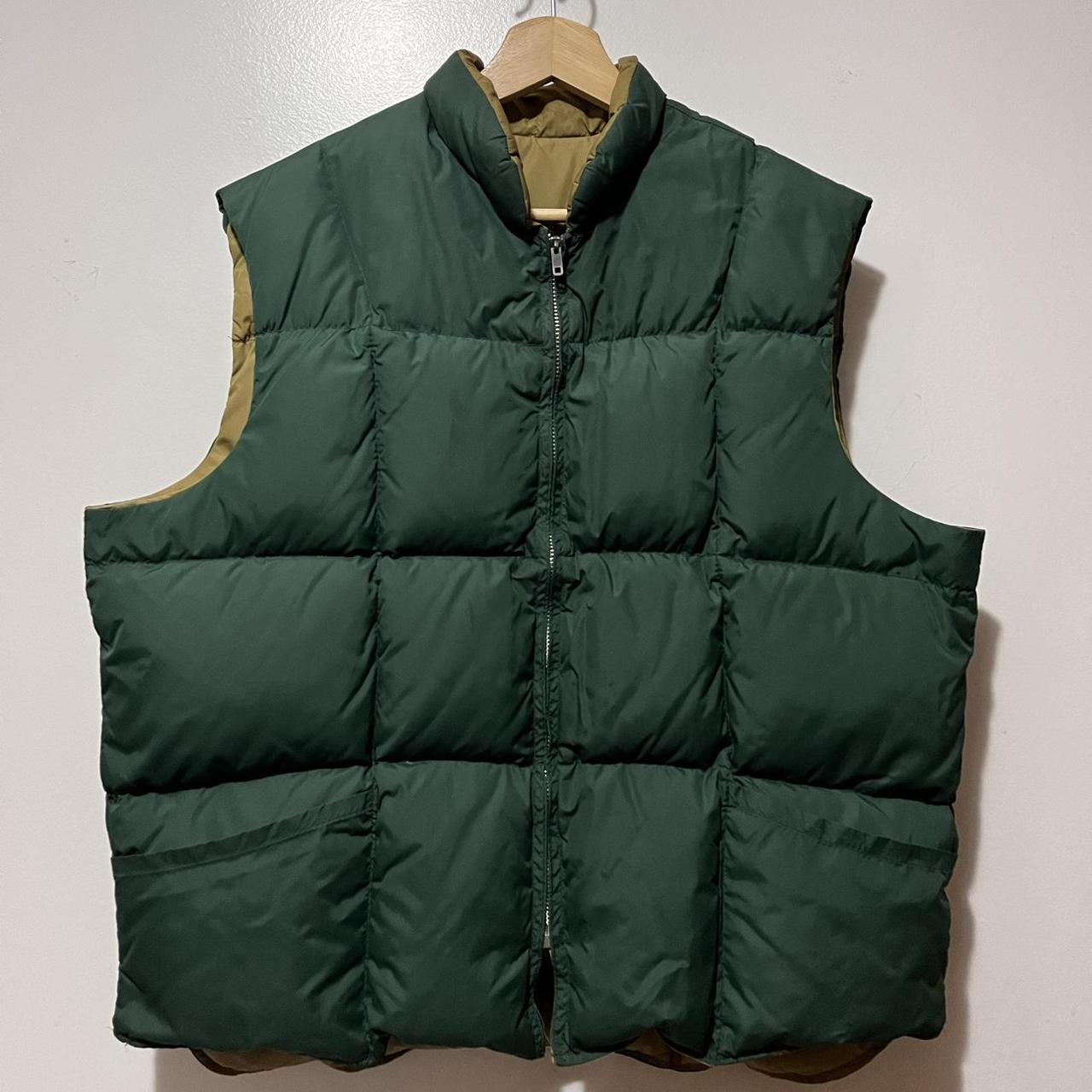 Vintage North Face Vest Size L 70s Reversible Made... - Depop