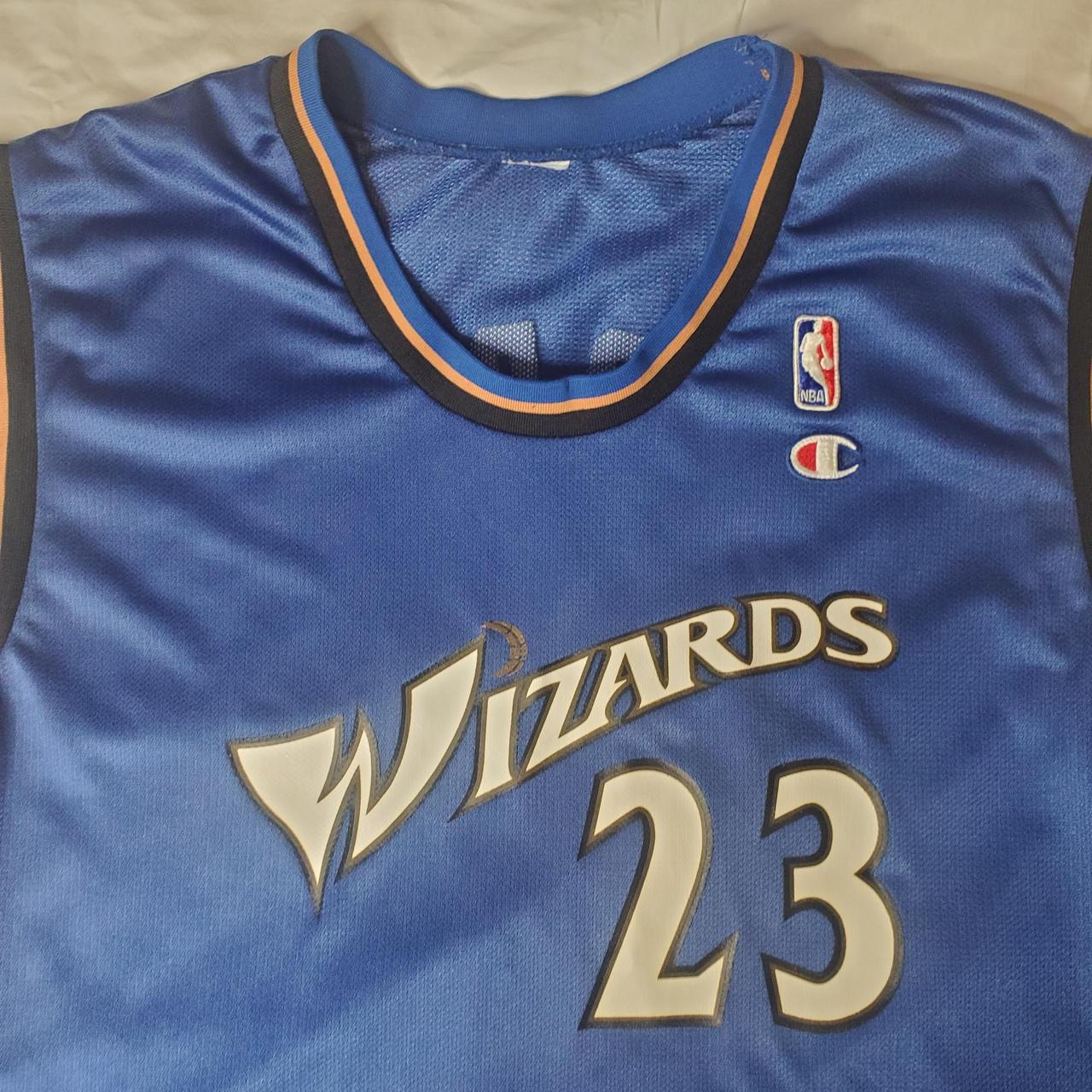 Vintage Champion NBA Washington Wizards Michael - Depop