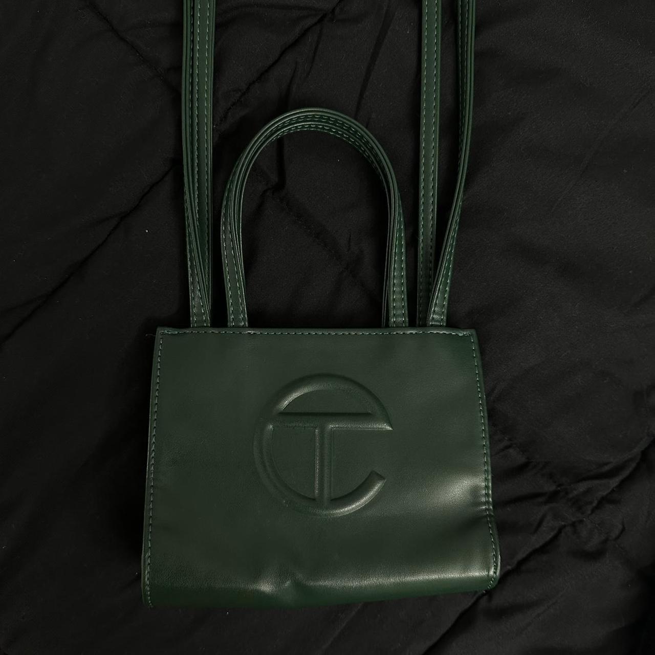 Telfar Women's Green Bag Depop