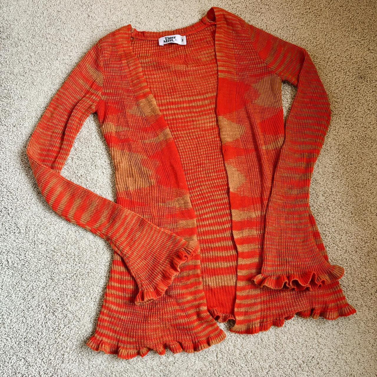 Tiger Mist Women's Cardigan - Orange/Red - S – ti… - image 6