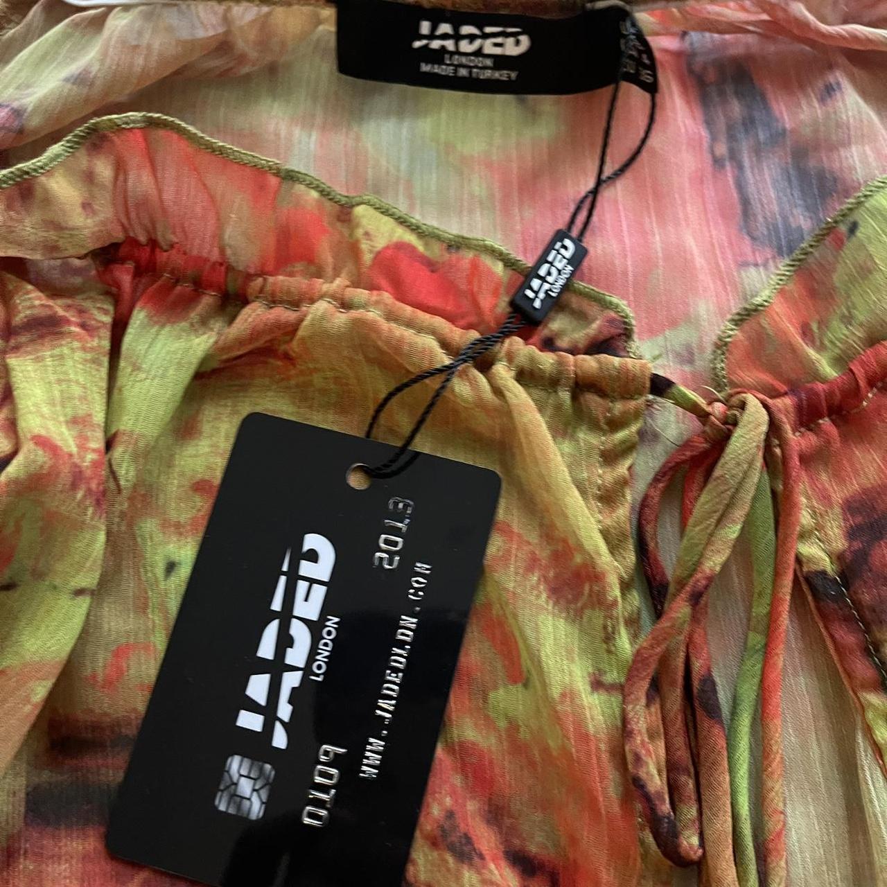 【JADED LONDON】Lorenza Dress 国内発送 Lorenza Sheer Bardot Dress in Dusk | Parallel