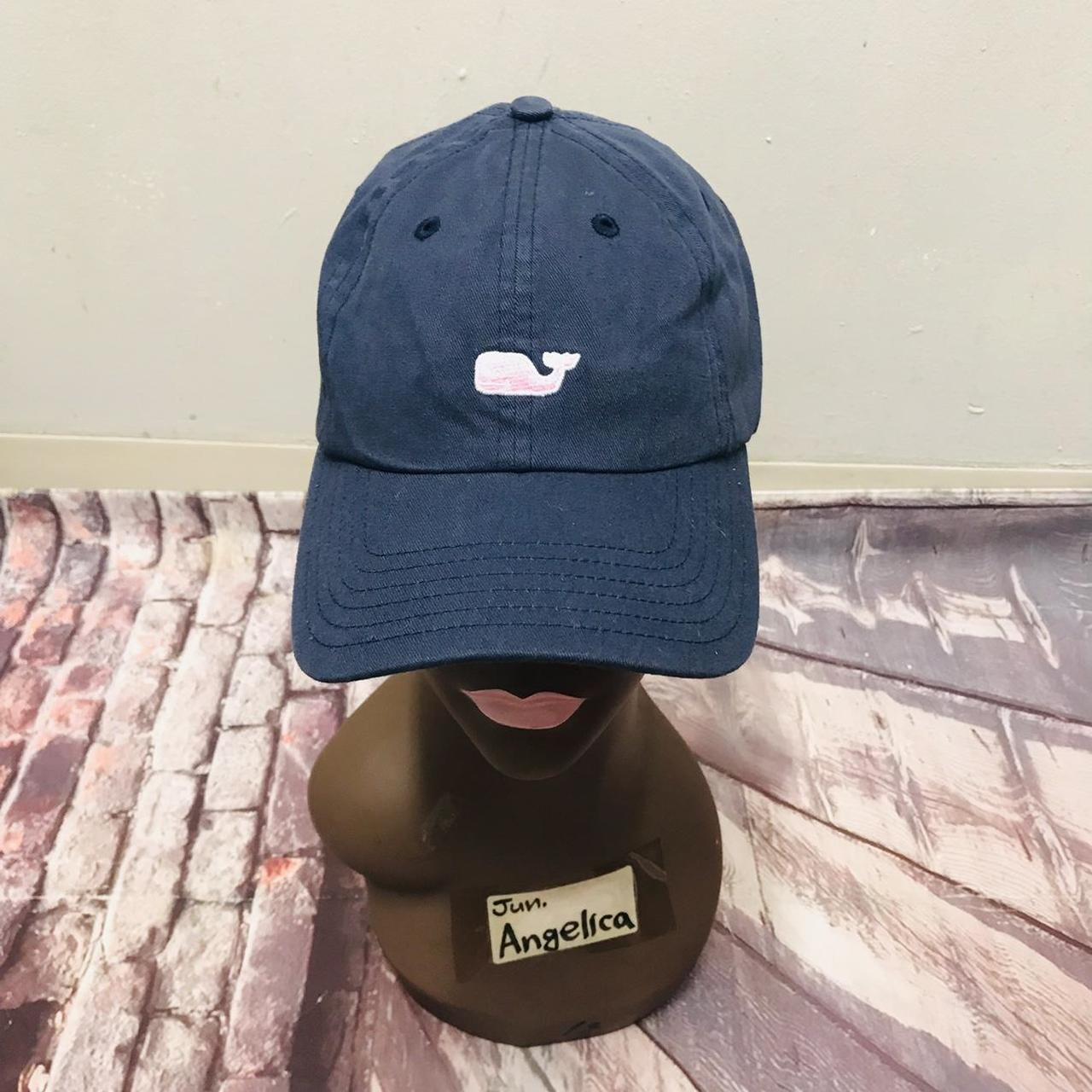 Vineyard Vines Men's Navy Hat Depop