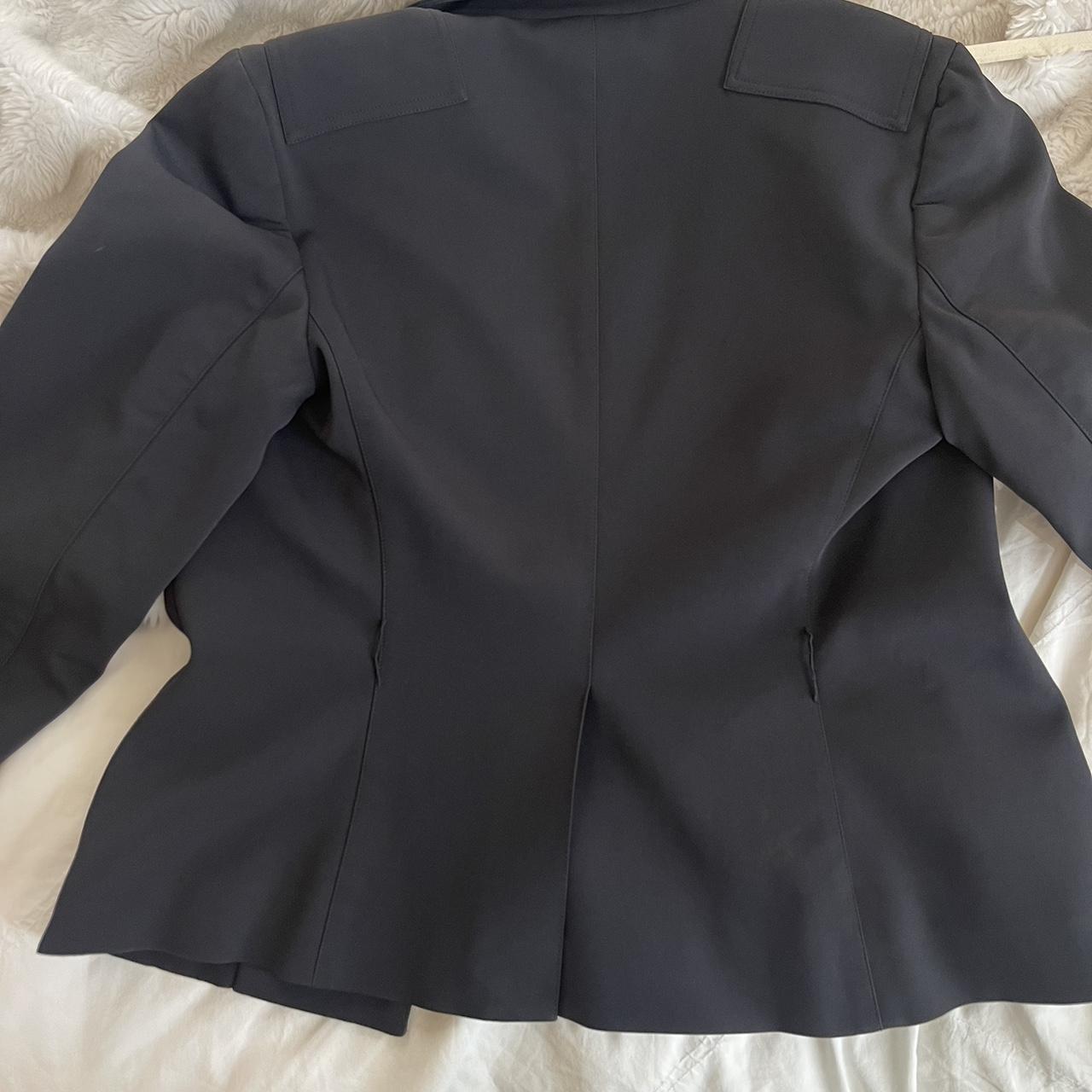 Prada Women's Navy Tailored-jackets | Depop