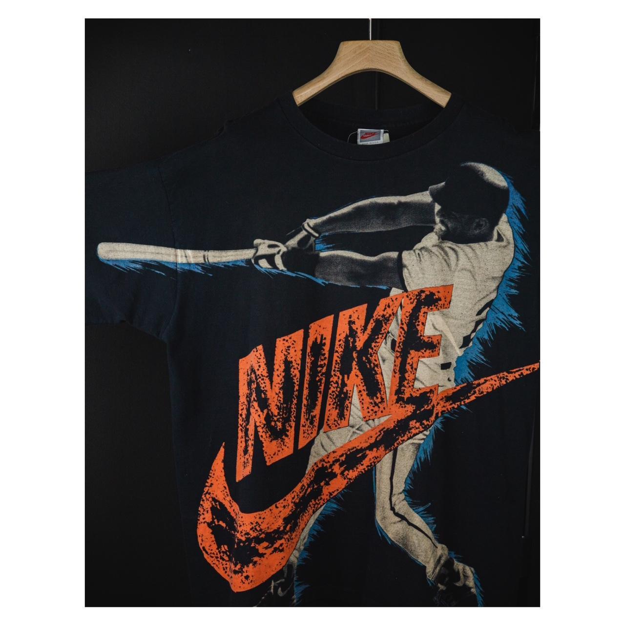 【美USED】 90s OLD NIKE baseball T-shirt VINTAGE NIKE BASEBALL T SHIRT | Depop