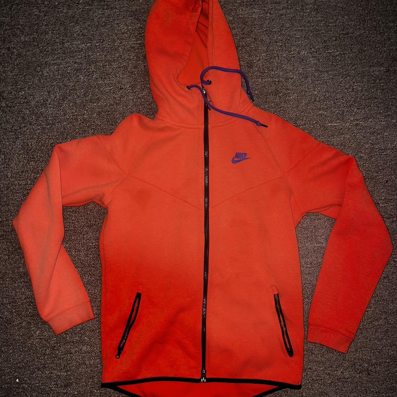 Nike Men's Orange Jacket | Depop