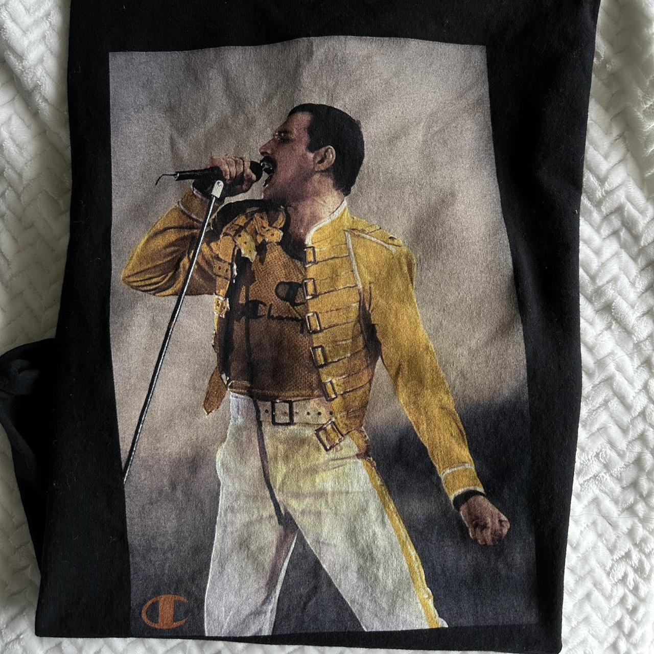 Freddie mercury champion shirt best sale