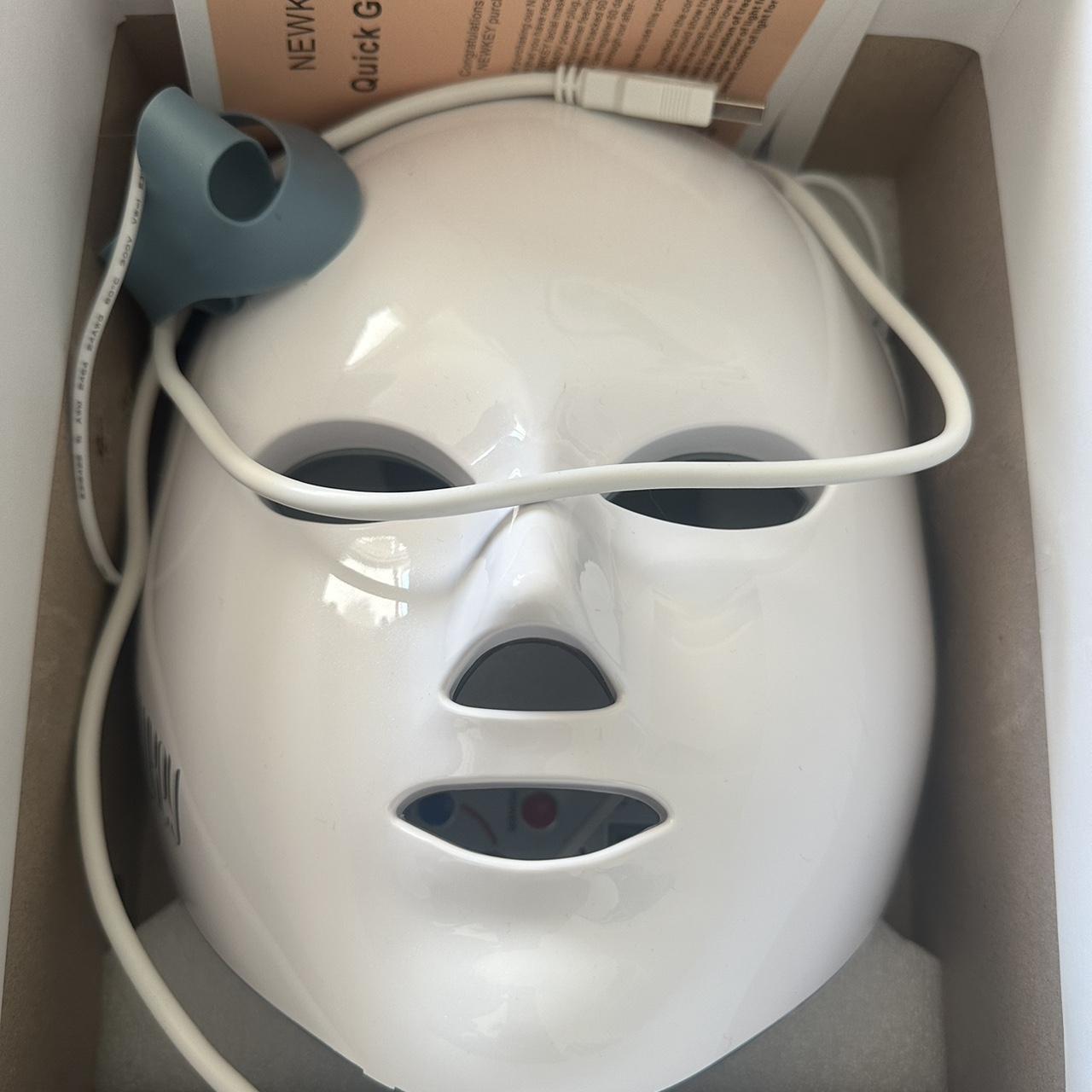 NEWKEY Led Face Mask Light Therapy, 7 Led Light... - Depop