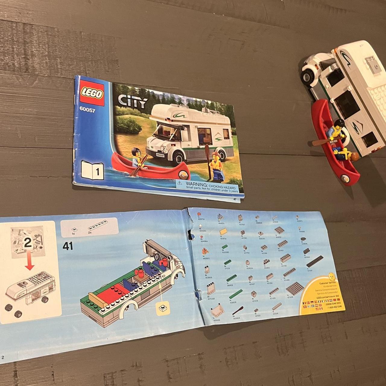 Lego city great vehicles 60057 2024 camper van