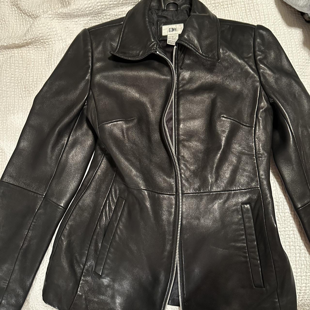 Louis Vuitton Leather Damier Jacket. Seen on Rapper - Depop